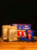 Kit Café Sete Lagoas Artesanal | 1kg Café + Suporte + Filtros + Medidor (Brinde)